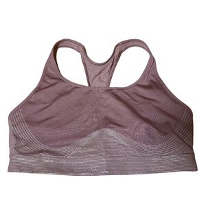 Victoria's Secret Brown Sports Bra, Unlined, Mesh Racerback, M, Looks New